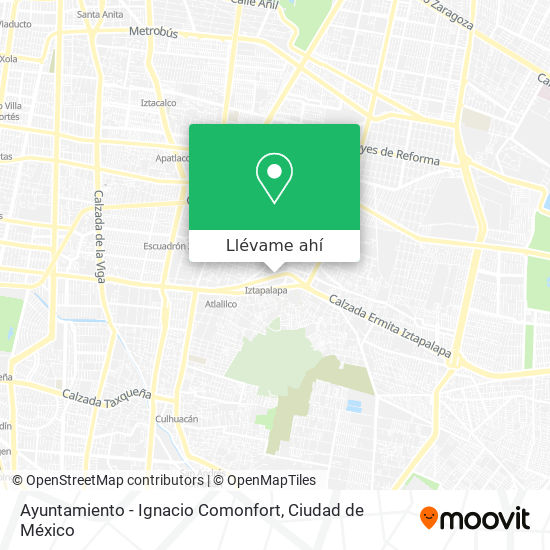 Mapa de Ayuntamiento - Ignacio Comonfort