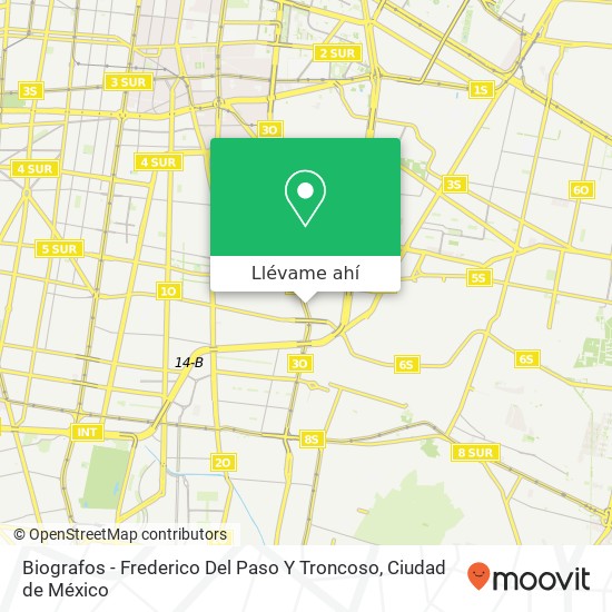 Mapa de Biografos - Frederico Del Paso Y Troncoso