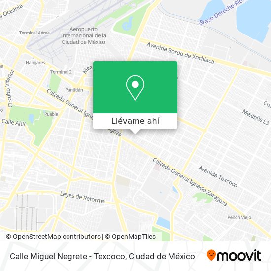 Mapa de Calle Miguel Negrete - Texcoco