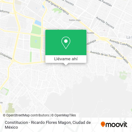 Mapa de Constitucion - Ricardo Flores Magon