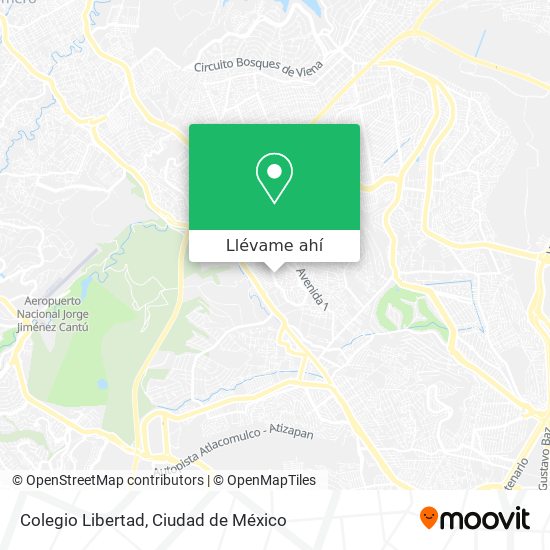 Mapa de Colegio Libertad