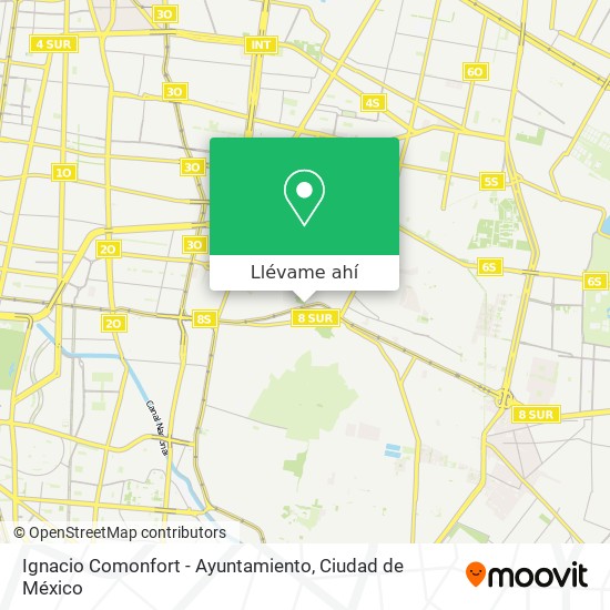 Mapa de Ignacio Comonfort - Ayuntamiento