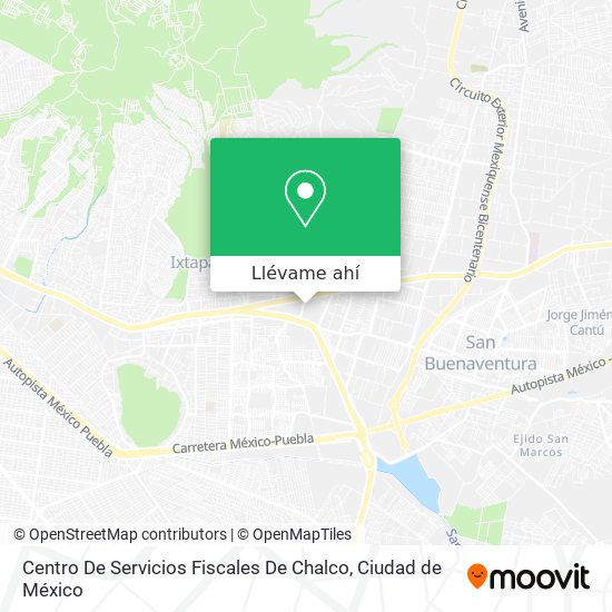 Cómo llegar a Centro De Servicios Fiscales De Chalco en La Paz en Autobús?