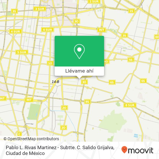 Mapa de Pablo L. Rivas Martinez - Subtte. C. Salido Grijalva