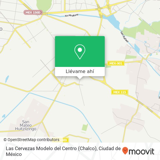 Cómo llegar a Las Cervezas Modelo del Centro (Chalco) en Ixtapaluca en  Autobús?