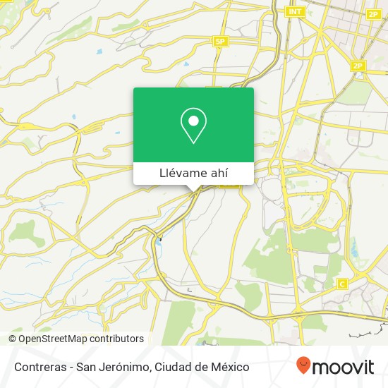 Mapa de Contreras - San Jerónimo