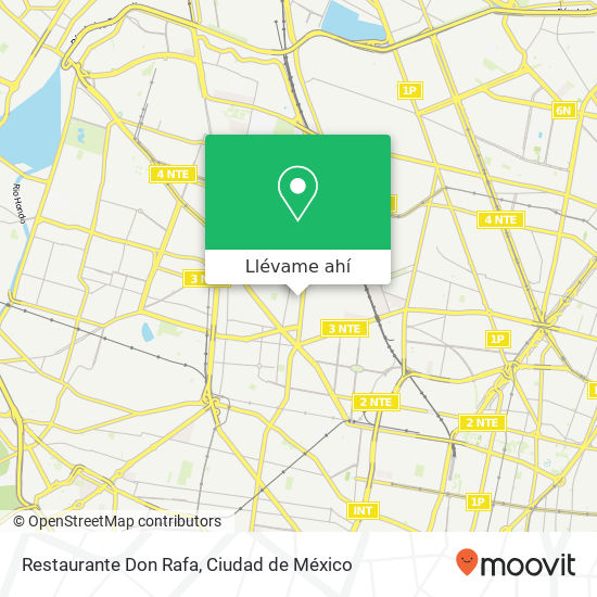 Mapa de Restaurante Don Rafa
