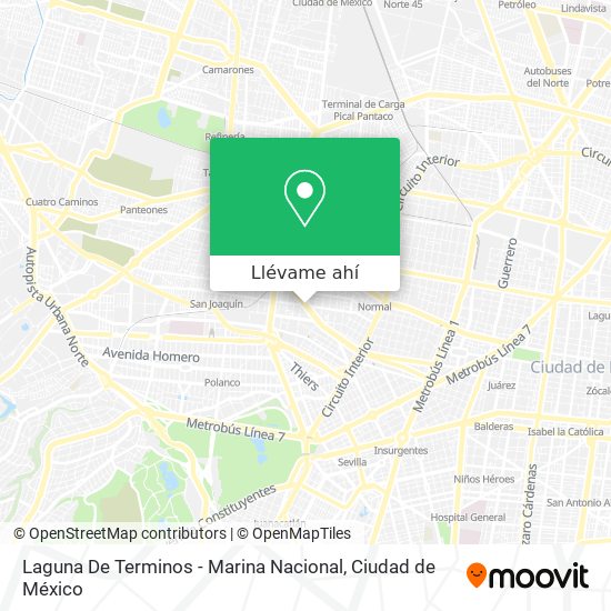 Cómo llegar a Laguna De Terminos - Marina Nacional en Tultitlán en Autobús,  Metro o Tren?