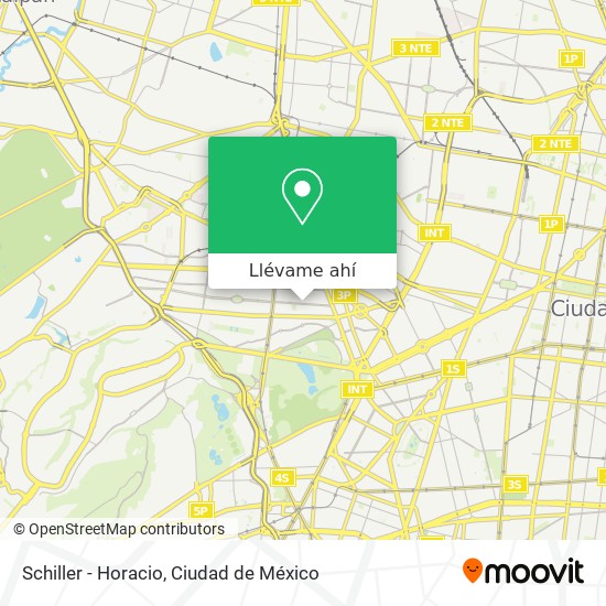 Mapa de Schiller - Horacio