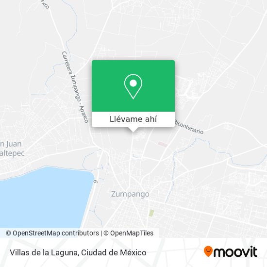 Mapa de Villas de la Laguna