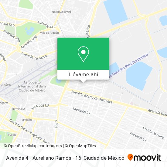 Mapa de Avenida 4 - Aureliano Ramos - 16