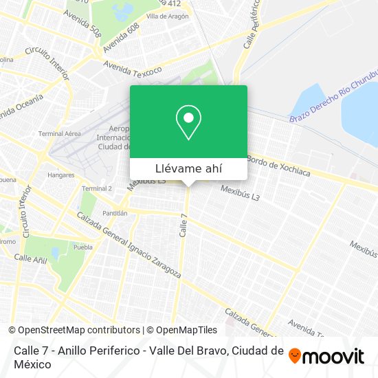 Mapa de Calle 7 - Anillo Periferico - Valle Del Bravo