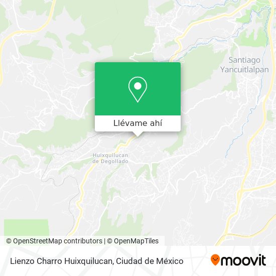 Mapa de Lienzo Charro Huixquilucan