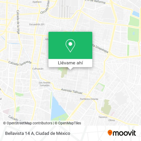 Mapa de Bellavista  14  A