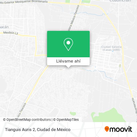 Mapa de Tianguis Auris 2