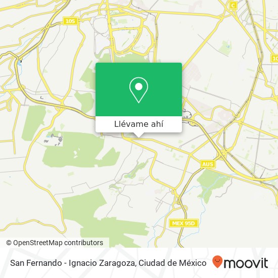 Mapa de San Fernando - Ignacio Zaragoza