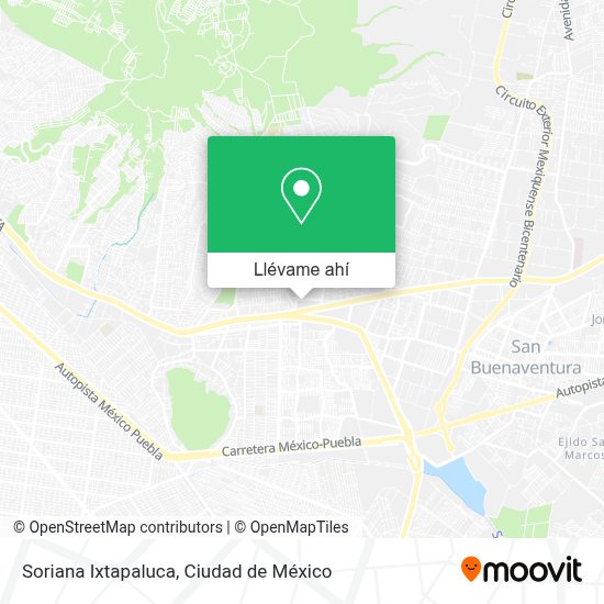 Cómo llegar a Soriana Ixtapaluca en La Paz en Autobús?