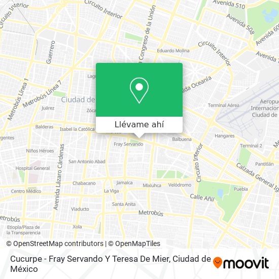 Mapa de Cucurpe - Fray Servando Y Teresa De Mier