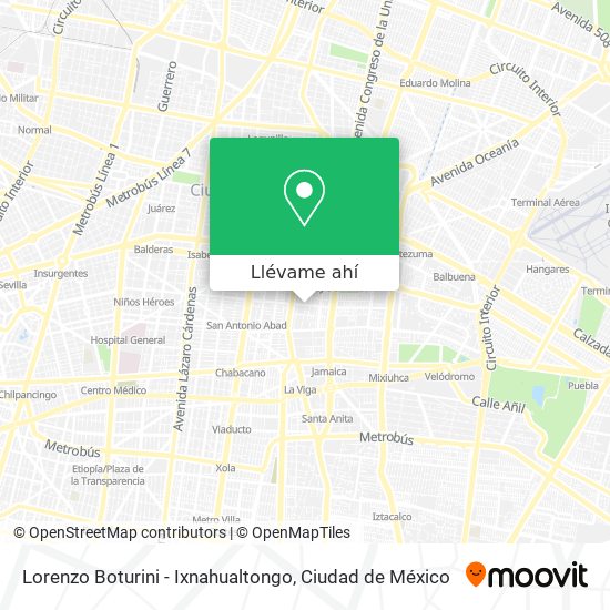 Mapa de Lorenzo Boturini - Ixnahualtongo