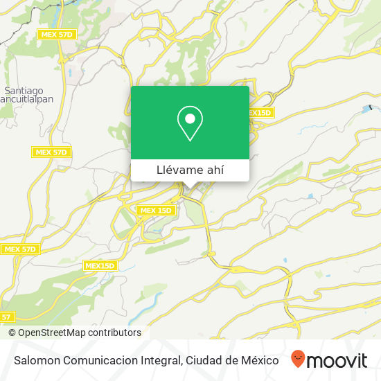 Mapa de Salomon Comunicacion Integral