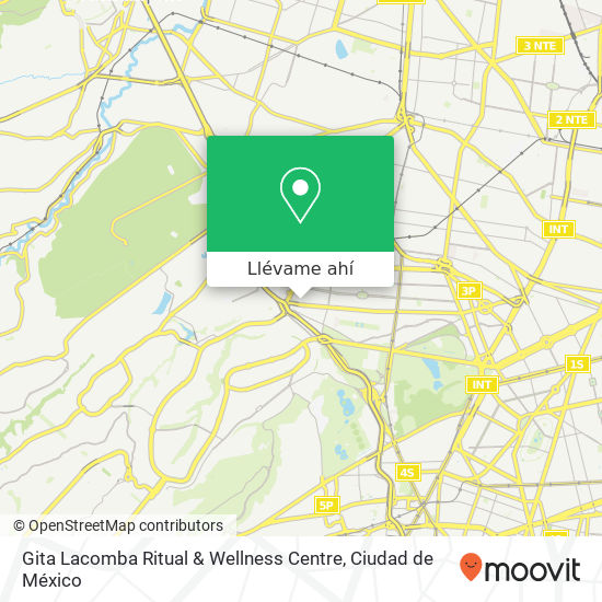 Mapa de Gita Lacomba Ritual & Wellness Centre