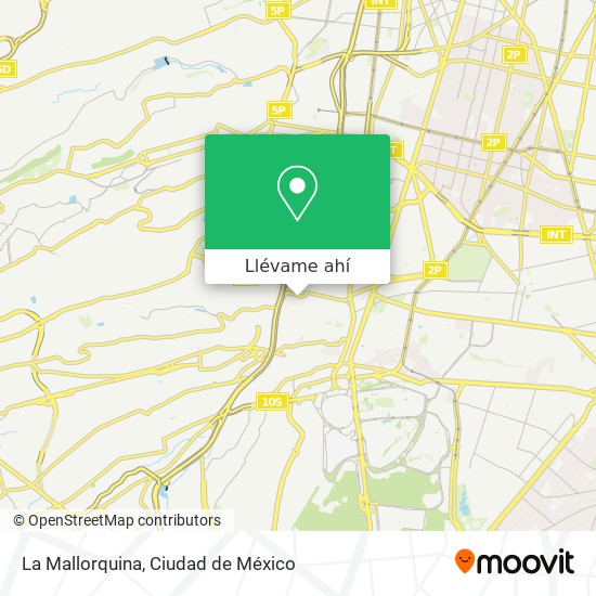 Mapa de La Mallorquina