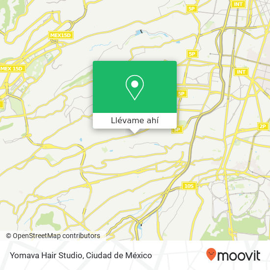 Mapa de Yomava Hair Studio