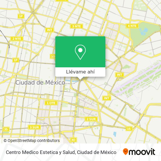 Mapa de Centro Medico Estetica y Salud