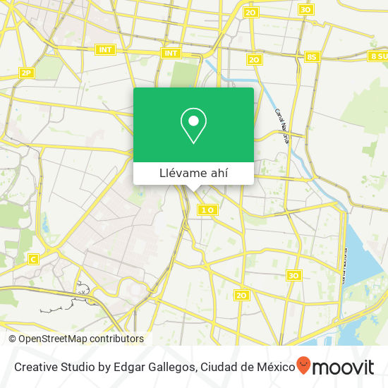 Mapa de Creative Studio by Edgar Gallegos