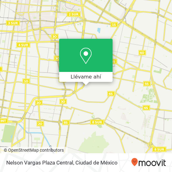 Mapa de Nelson Vargas Plaza Central