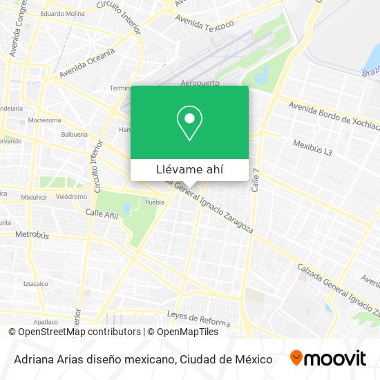 Mapa de Adriana Arias diseño mexicano