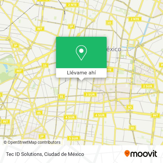 Mapa de Tec ID Solutions