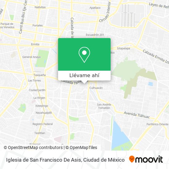 Mapa de Iglesia de San Francisco De Asis