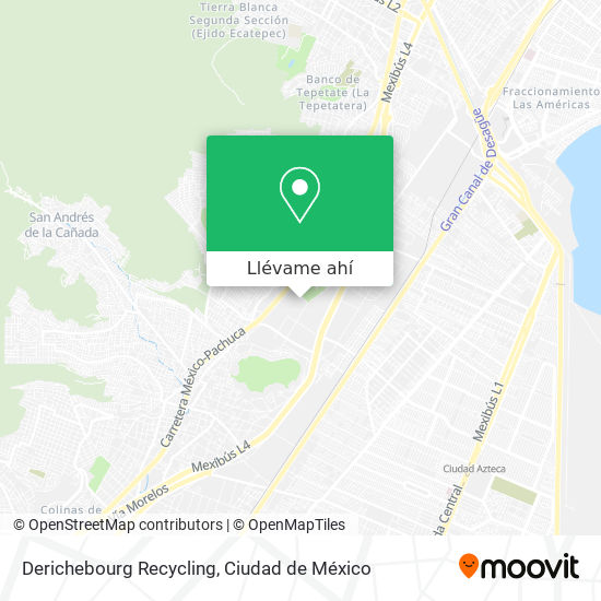 Mapa de Derichebourg Recycling