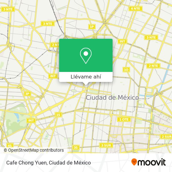 Mapa de Cafe Chong Yuen