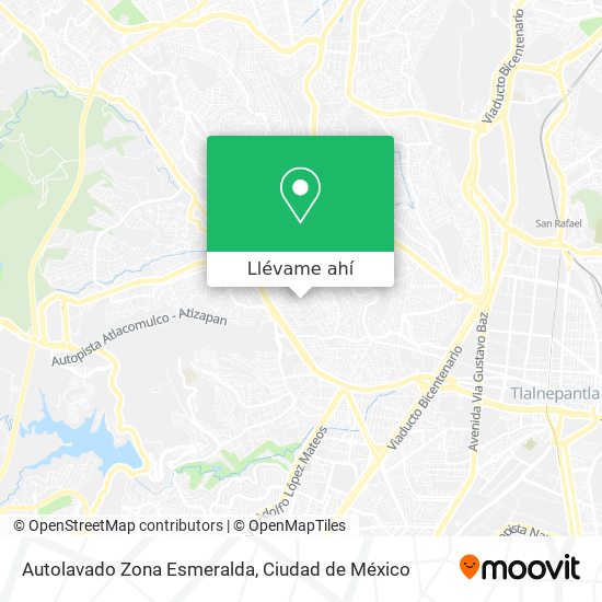 Cómo llegar a Autolavado Zona Esmeralda en Nicolás Romero en Autobús?