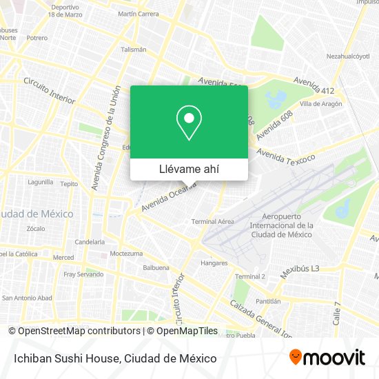 Mapa de Ichiban Sushi House