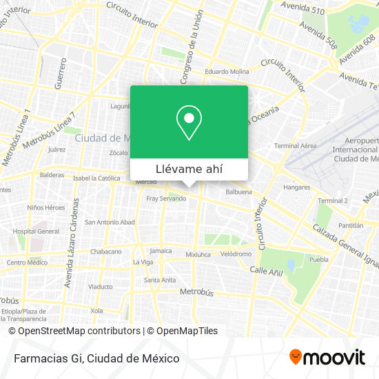 Mapa de Farmacias Gi