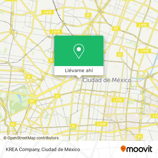 Mapa de KREA Company