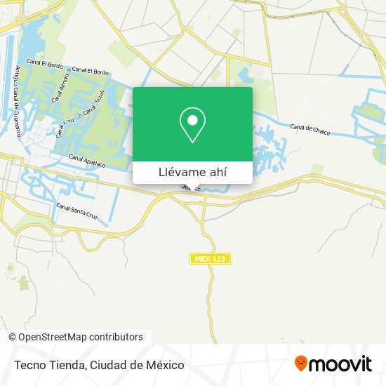 Mapa de Tecno Tienda