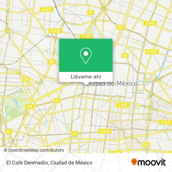 Mapa de El Café Denmedio