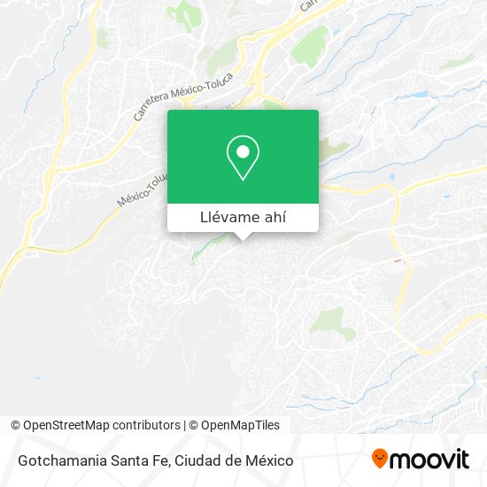 Mapa de Gotchamania Santa Fe