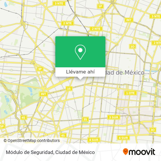 Mapa de Módulo de Seguridad