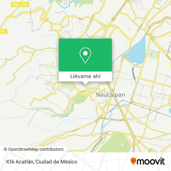 Mapa de Kfé Acatlán