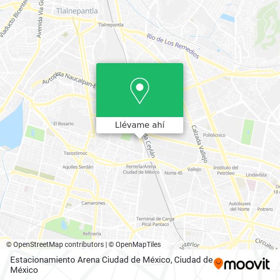 Cómo llegar a Estacionamiento Arena Ciudad de México en Tultitlán en  Autobús, Metro o Tren?