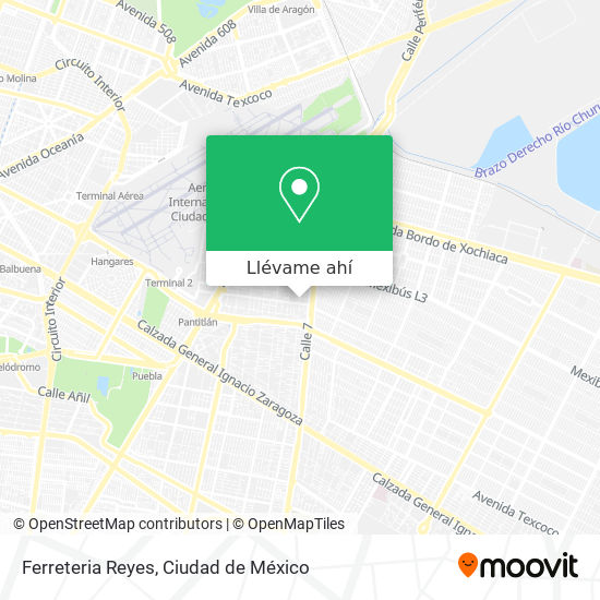 Mapa de Ferreteria Reyes