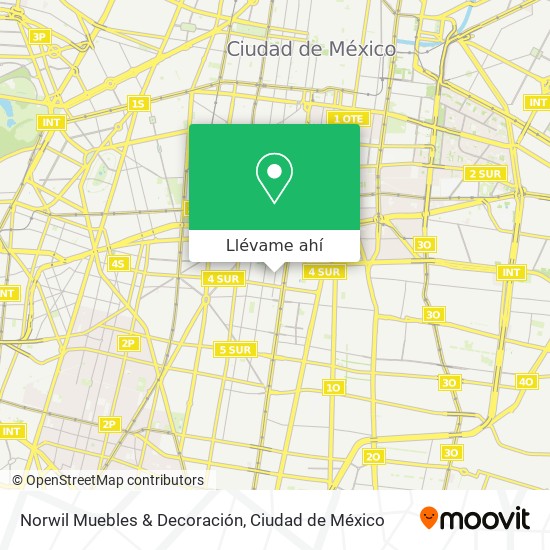 Mapa de Norwil Muebles & Decoración