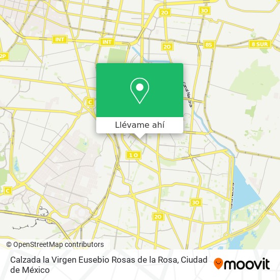 Mapa de Calzada la Virgen Eusebio Rosas de la Rosa