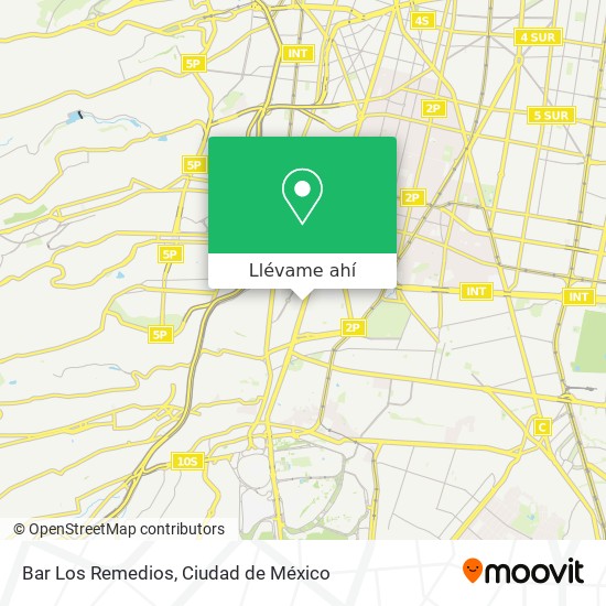 Mapa de Bar Los Remedios