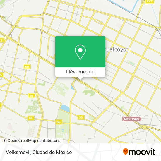 Mapa de Volksmovil